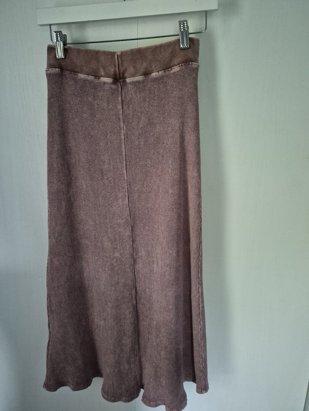 New Hashttag Mineral Dyed Pink Skirt View 5